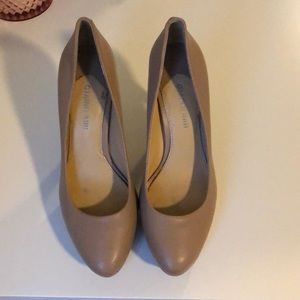 Gianni Bini nude platform heels.